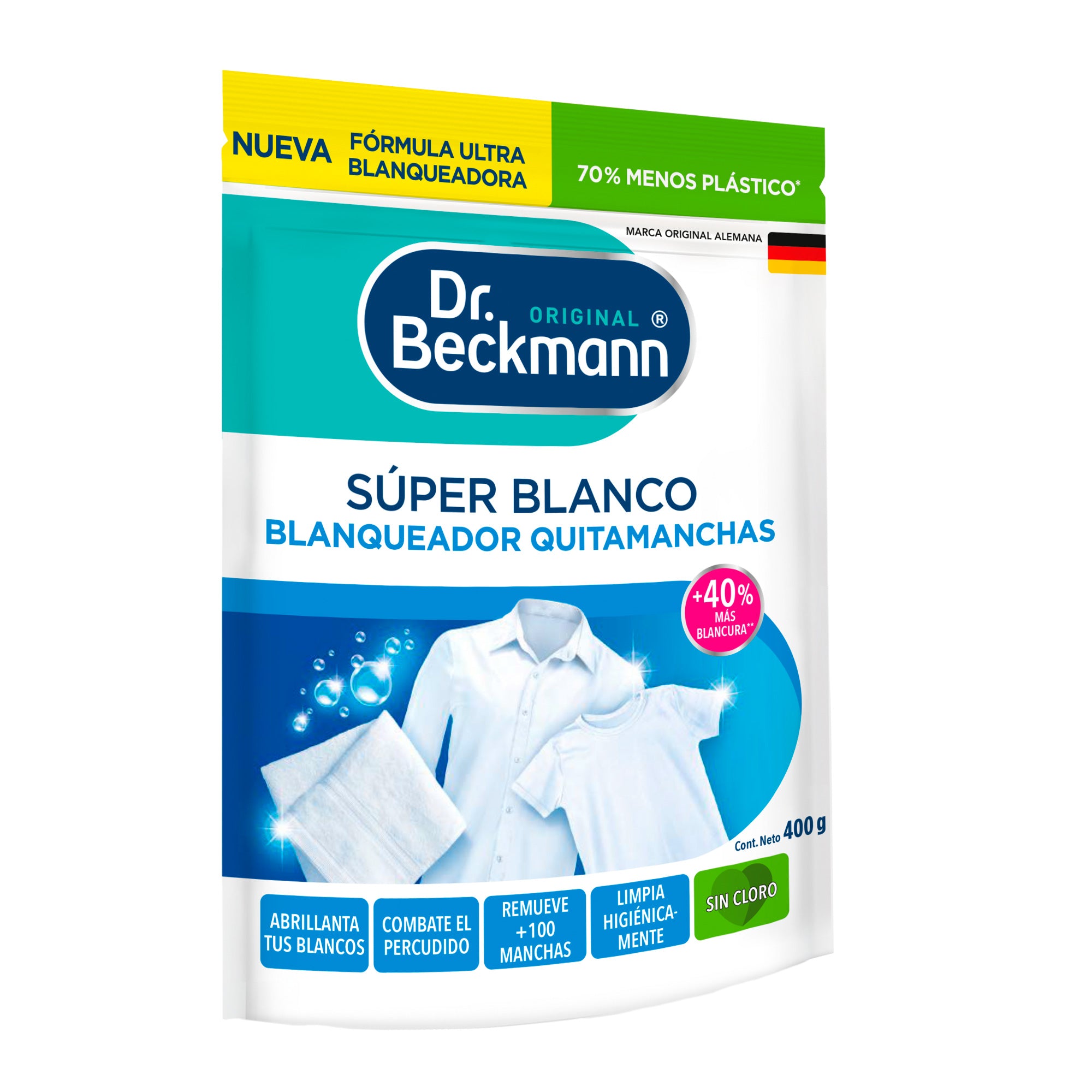 Quitamanchas Super Blanco En Polvo 400g 1u Dr.Beckmann