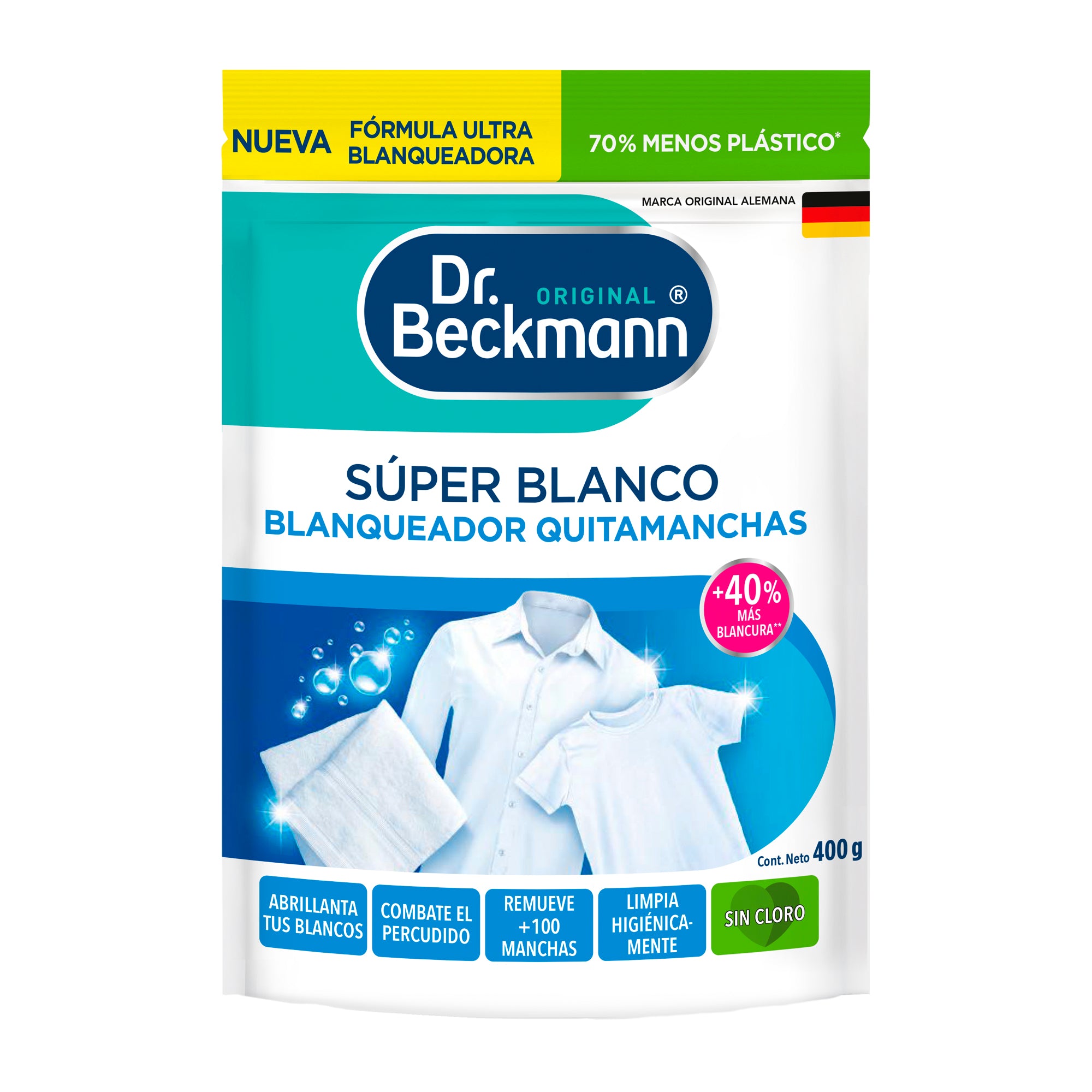 Quitamanchas Super Blanco En Polvo 400g 1u Dr.Beckmann