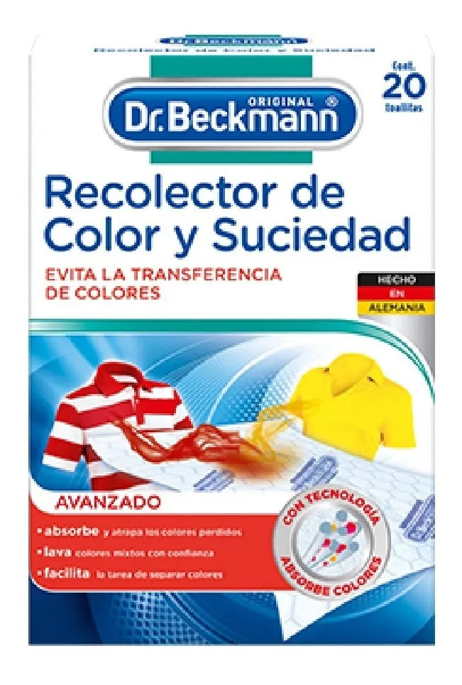Recolector De Color y Suciedad Dr.Beckma 20u