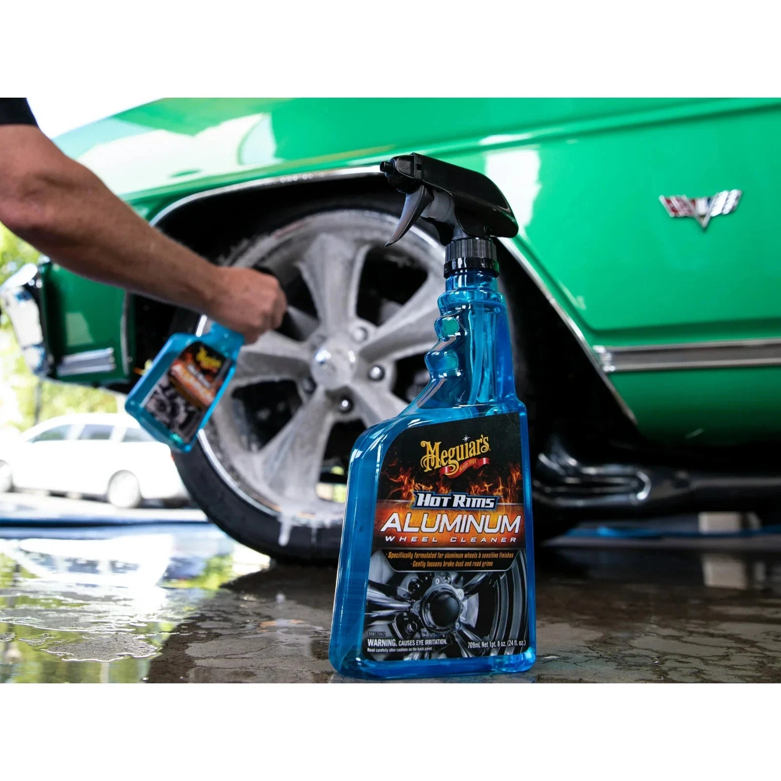 Limpiador De Llantas Hot Rims Aluminum Wheel Cleaner Cleaner 710ml (G14324) Meguiar’s