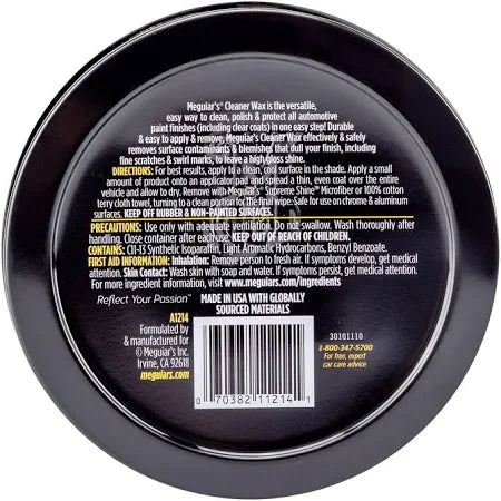 Cera Para Auto Cleaner Wax Paste 311g (A1214ES) Meguiar’s