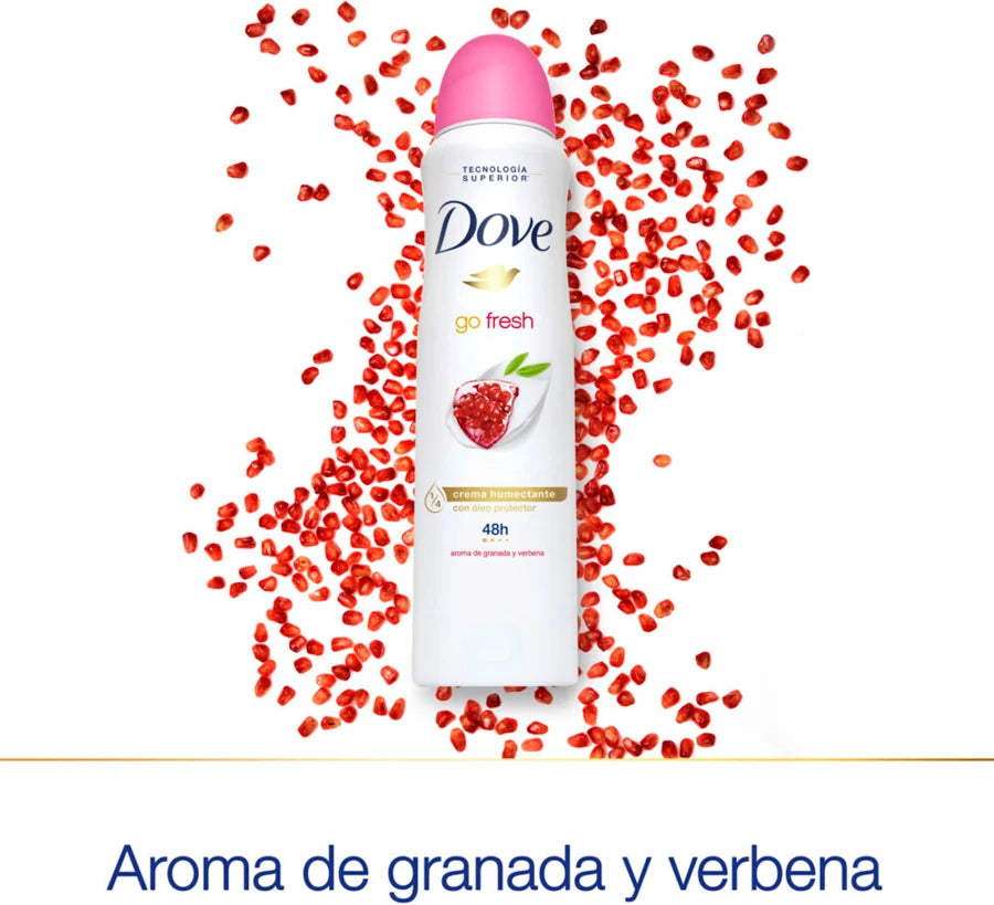 Desodorante Spray Fresh Care Granada 72H 150ml Dove