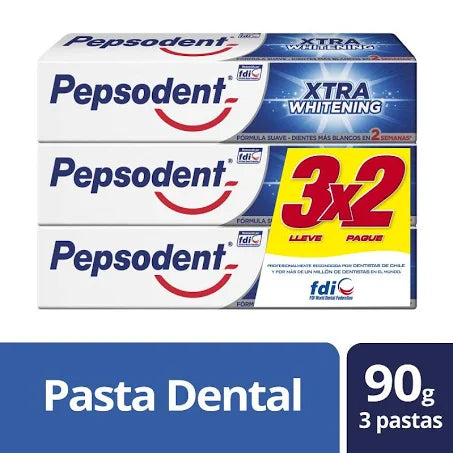 Pasta Dental Xtra Whitening 3x2 (90g) Pepsodent
