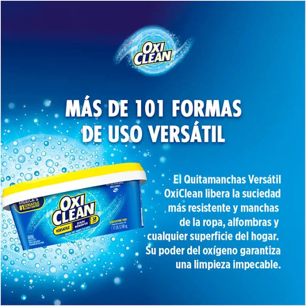 Quitamanchas En Polvo Versatile Stain Remover 803g Oxiclean