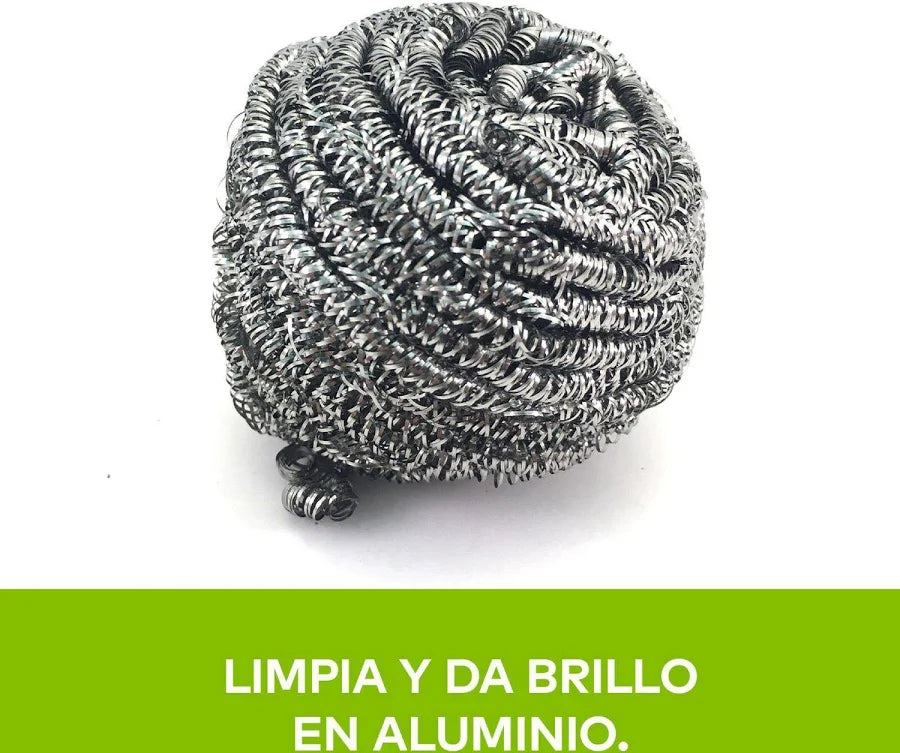 Esponja Acero Inoxidable Espiral 2u Scotch Brite