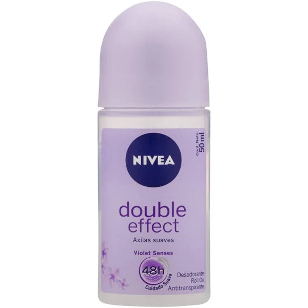 Desodorante Roll On Women Double Effect 48h 50ml Nivea