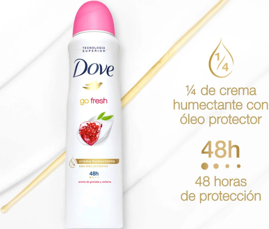 Desodorante Spray Fresh Care Granada 72H 150ml Dove