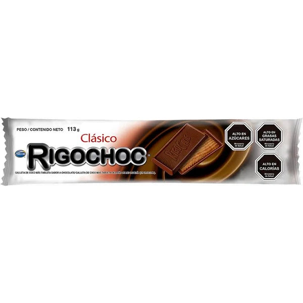 Galleta Rigochoc Chocolate Clasico 113g 1un Arcor