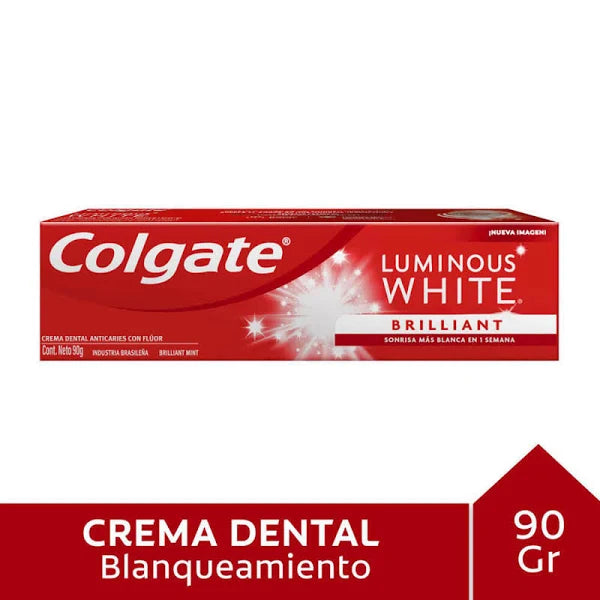 Pasta Dental Luminous White 140g Colgate