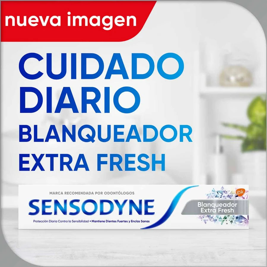 Pasta Dental Extra Fresh Blanqueador (90g) Sensodyne