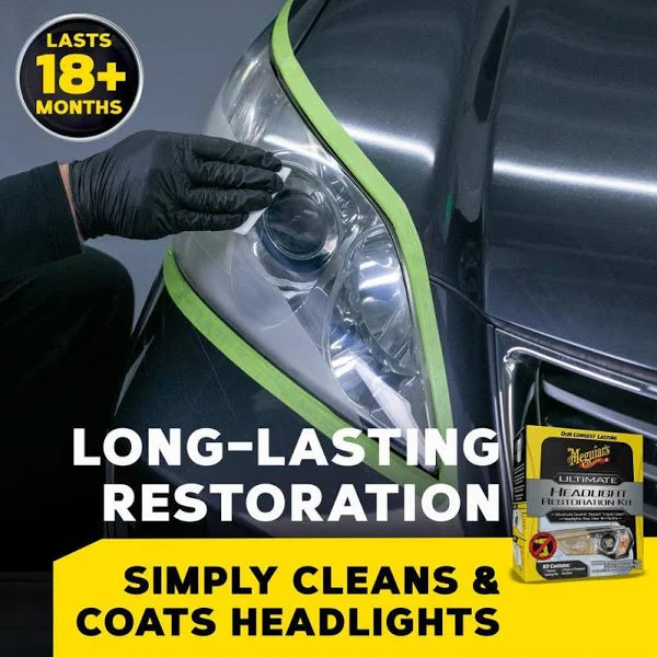 Restaurador De Focos Ultimate Headlight Restoration Kit (G2990) Meguiar’s