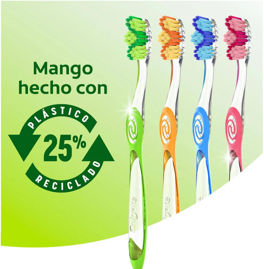 Cepillo de Dientes Twister Medio 2u Colgate