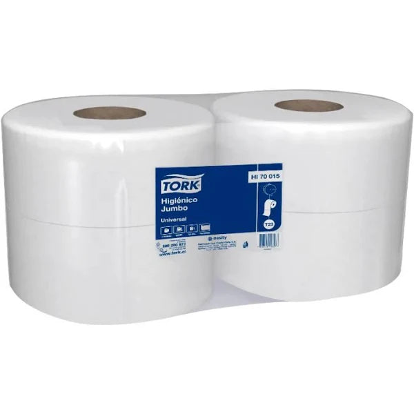 Papel Higiénico Una Hoja 500m 4 Rollos (70015) tork