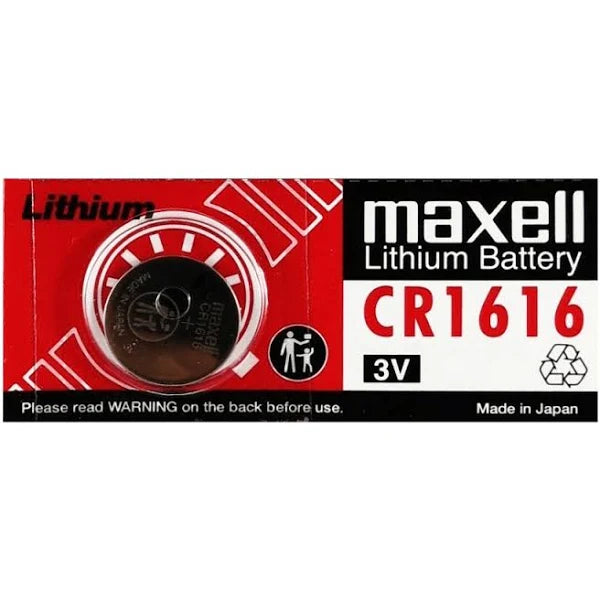 Pila Boton Litio 3V CR1616 1u Maxell