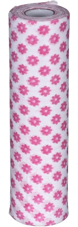 Paño Multiuso Light And Soft En Rollo Rosado 25x30cm 40u Vileda