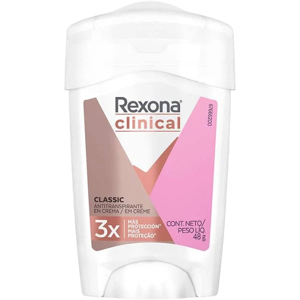 Desodorante En Barra Clinical Women Classic 48gr Rexona
