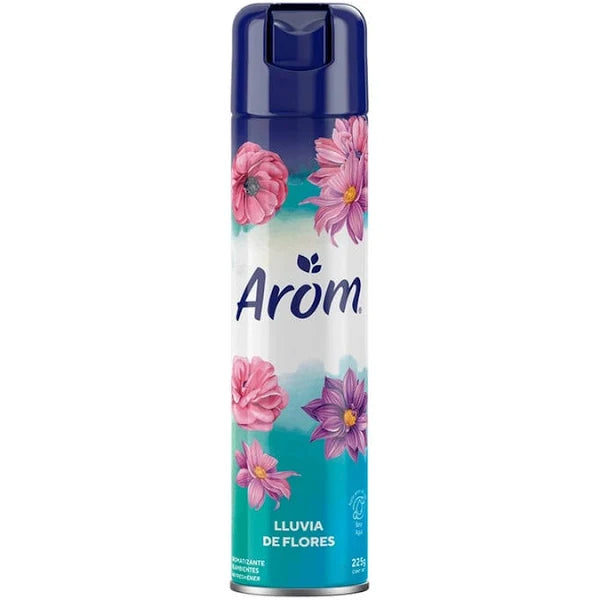 Aromatizante Ambiental Spray LLuvia De Flores 225g Arom