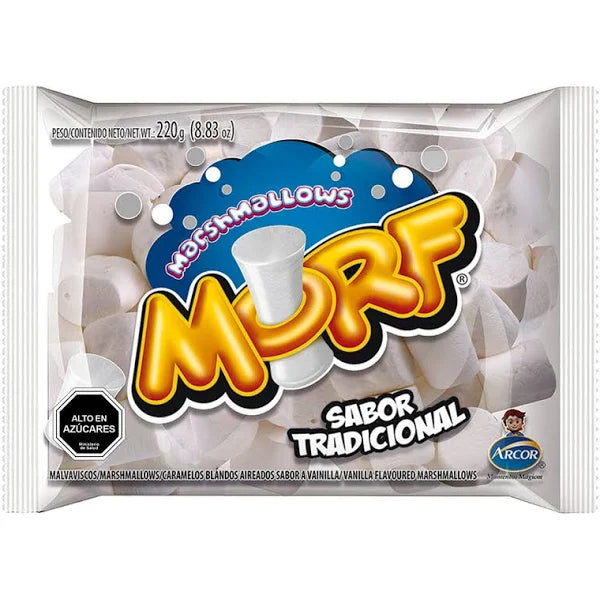 Marshmallows Mogul Morf Tradicional 220g 1u Arcor
