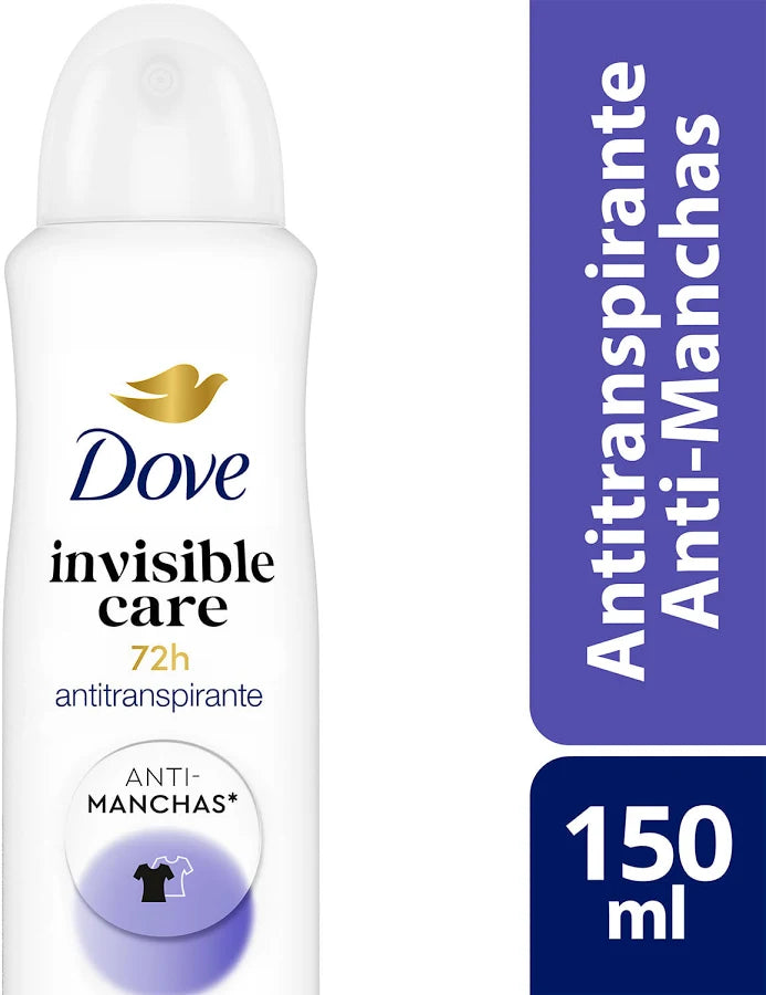 Desodorante Spray Invisible Care 72H 150ml Dove