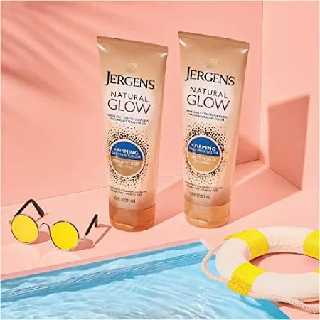 Crema Corporal Autobronceante Reafirmante  Natural Glow 221ml Jergens