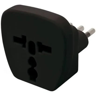 Adaptador Universal 2p 10a 250v Negro Lexo