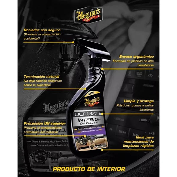 Limpieza Interior Ultimate Interior Detailer 450ml (G16216) Meguiar’s