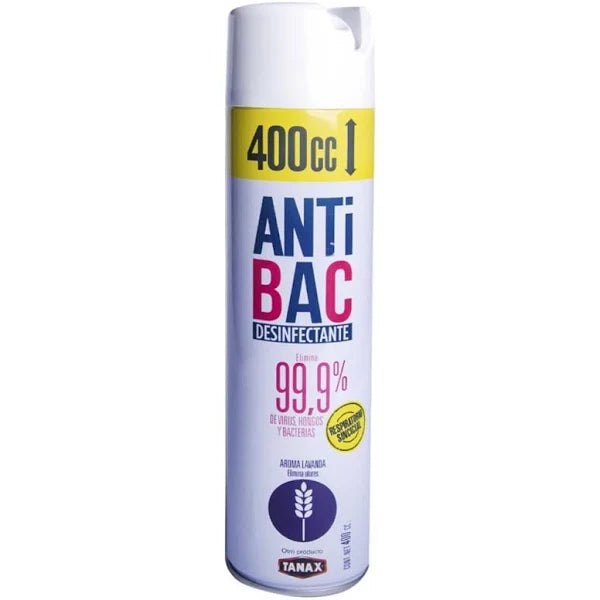 Desinfectante Ambiental Lavanda 400cc Antibac