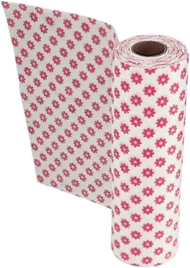 Paño Multiuso Light And Soft En Rollo Rosado 25x30cm 40u Vileda