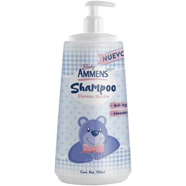 Shampoo Para Bebe Forma Natural 750ml Ammens