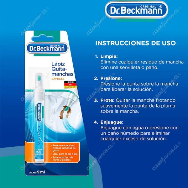 Quitamanchas Lápiz 9ml 1u Dr.Beckmann