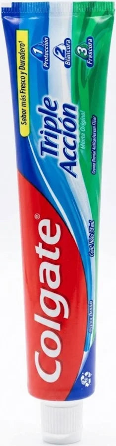 Pack 3 Pasta Dental Triple Acción 75g Colgate