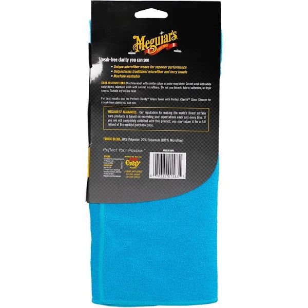 Toalla Para Vidrios Perfect Clarity Glass Towel (X210300) Meguiar’s