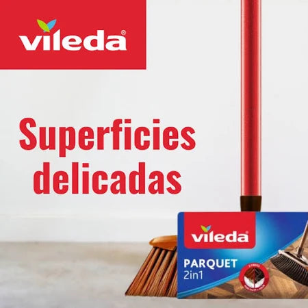 Escobillon Parquet Con Mango 1u Vileda