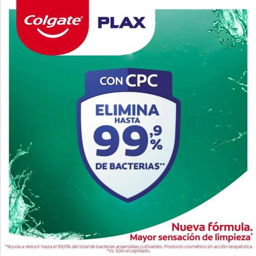 Enjuague Bucal Plax Fresh Mint 1L Colgate