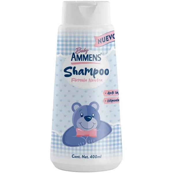 Shampoo Para Bebe Forma Natural 400ml Ammens