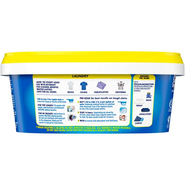 Quitamanchas En Polvo Versatile Stain Remover 803g Oxiclean