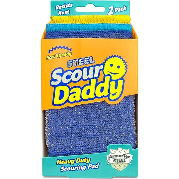 Esponja Acero Inoxidable Scour Daddy 2x Scrub Daddy