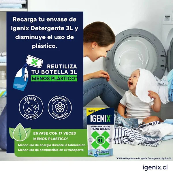 Detergente Liquido Igenix Para Diluir 500ml