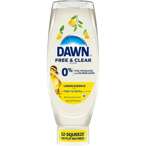 Lavalozas Ez-Squeeze Free & Clear 718ml Dawn