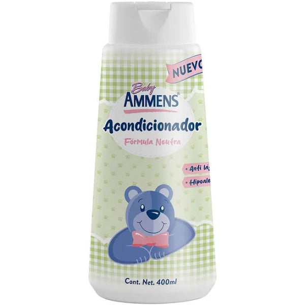 Acondicionador Para Bebe Forma Natural 400ml Ammens