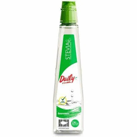 Endulzante Líquido Stevia Botella 270ml Daily