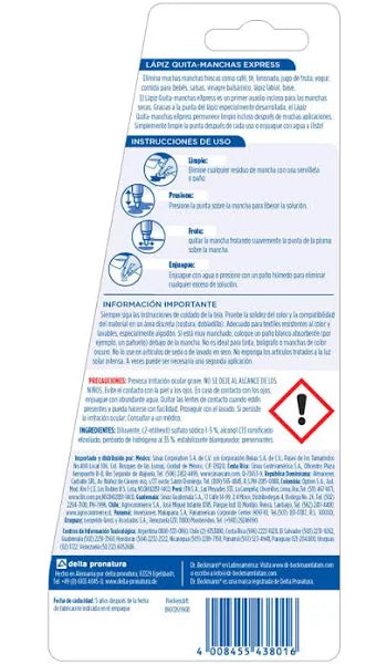 Quitamanchas Lápiz 9ml 1u Dr.Beckmann