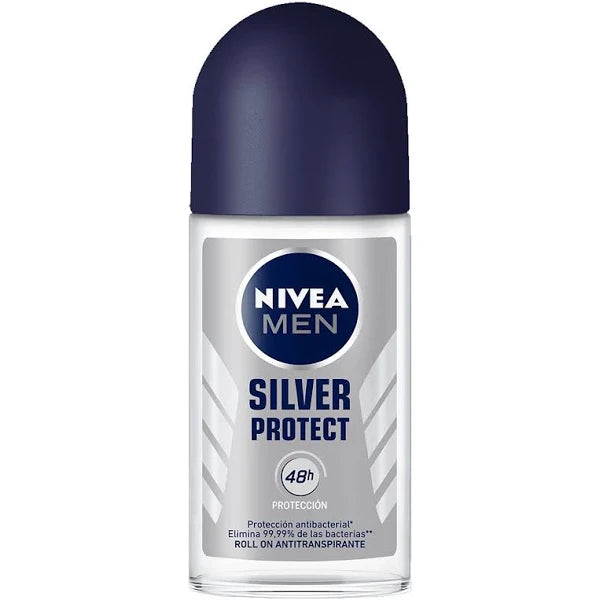 Desodorante Roll On Men Silver Protect 48h 50 ml Nivea