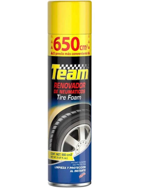 Team Renovador De Neumaticos Tire Foam 650 Cm³ Team