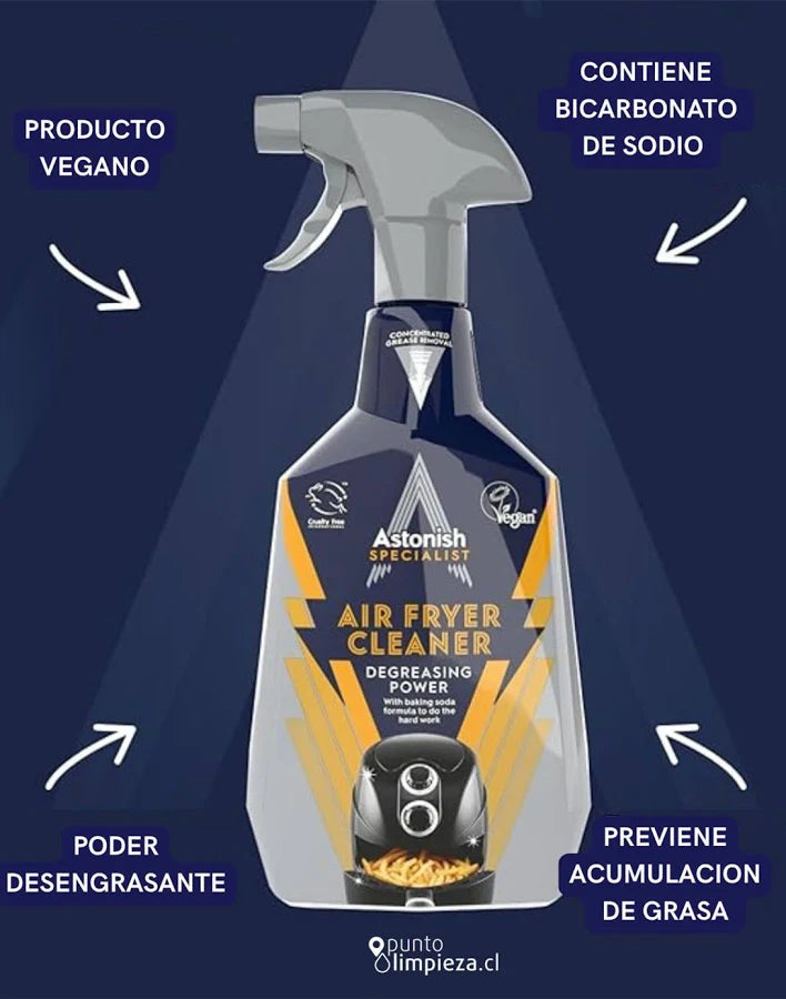 Limpiador Especializado para Freidoras de Aire 750 ml Astonish 