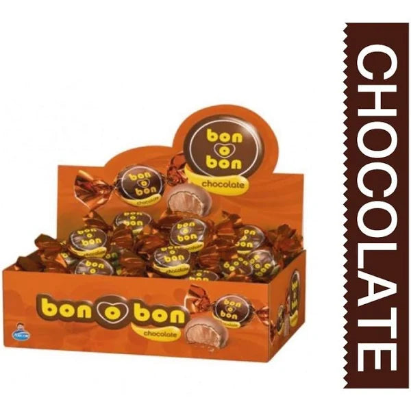 Caja 30un Bombón Bon O Bon Chocolate Negro 15grs Arcor