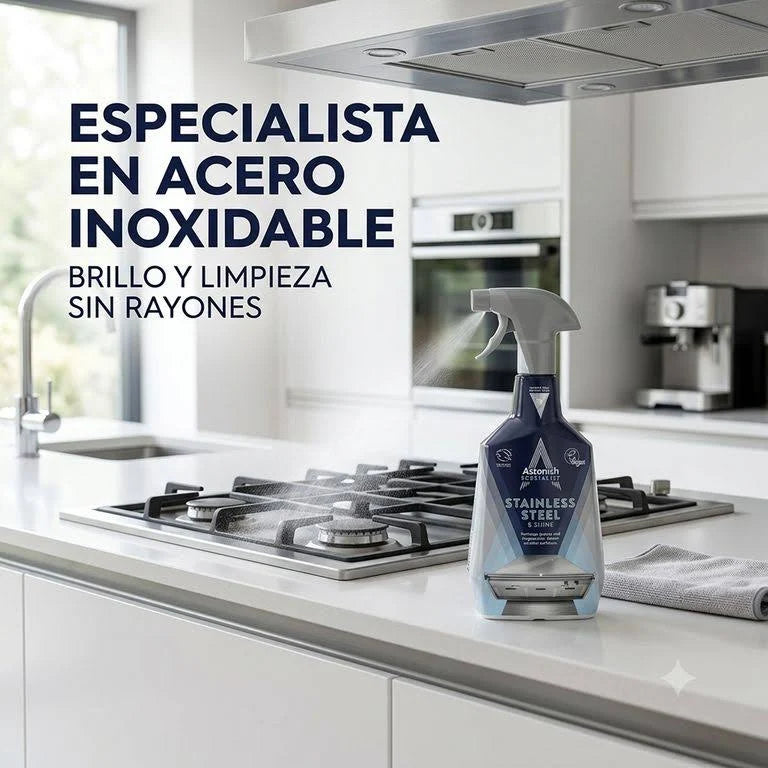 Limpiador Especialista Acero Inoxidable Astonish 750 ml