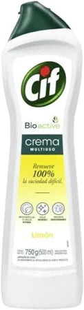 Limpiador Crema Bioactive Limon 500cc Cif