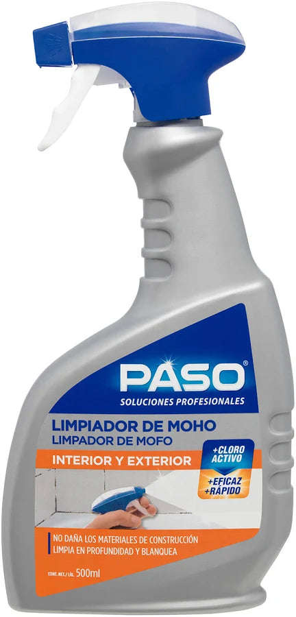 Limpiador Elimina Moho Baño y Juntas 500ml  Paso 