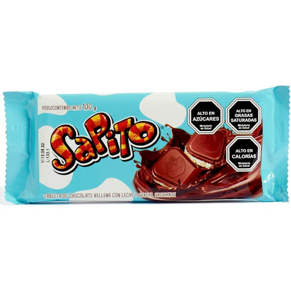 Chocolate Tableta Sapito 100g 1un Arcor
